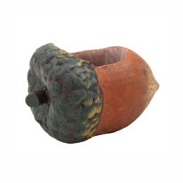 Resin Simulation Hazelnut Succulent Plant Pot Small Decorative Planter For Succulent Cactus