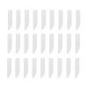 100 Pcs Plant Labels Plastic I-Type Plant Tags Nursery Garden Pot Plant Markers, Mini Size White