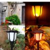 Wall Mount And Insert Stake 3 In 1 Dancing Fire Torch Lamp