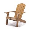 Tale Adirondack Chair Backyard Outdoor Furniture Painted Seating With Cup Holder Plastic Wood For Lawn Patio Deck Garden Porch Lawn Furniture Chairs B