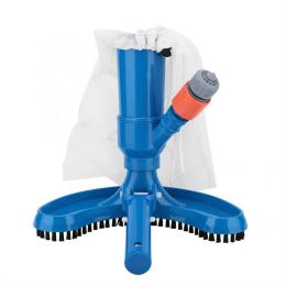 Swimming Pool And Spa Pond Fountain Vacuum Brush Cleaner Vacuum Heads Cleaning Tool Kit