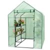 8 Shelves Mini Walk In Greenhouse Outdoor Gardening Plant Green House
