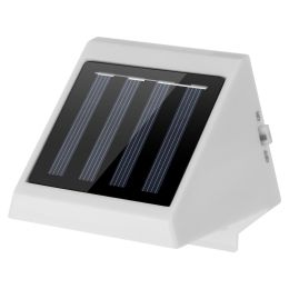 Led Solar Powered Stair Lights Dusk-To-Dawn Waterproof Garden Pathway Patio Fence Lamp