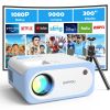Mini Projector, Native 1080P Full Hd 9000L Sopyou Movie Outdoor Projector 4K Supported With 360Ã‚Â° Tripod, Video Mini Portable Projector For Hdmi, Usb,