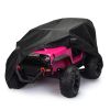 Kids Ride-On Toy Car Cover, Outdoor Wrapper Resistant Protection For Children Vehicles, Power Wheels Cover- Black Xh