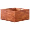 Garden Raised Bed Acacia Wood 39.4"X39.4"X19.7"