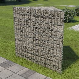 Gabion Raised Bed Galvanized Steel 29.5"X29.5"X39.4"