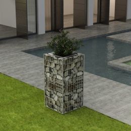 Gabion Raised Bed Steel 19.7"X19.7"X39.4"