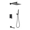 Complete Shower System With Tub Spout Matte Black Rcs85012Mb