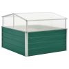 Greenhouse Green 39.4"X39.4"X30.3" Galvanized Steel