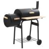 Free Shipping Classic Charcoal Grill Smoky Machine