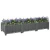 Raised Bed 47.2"X15.7"X9.1" Polypropylene