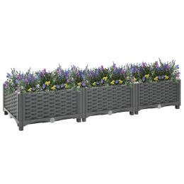 Raised Bed 47.2"X15.7"X9.1" Polypropylene