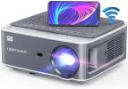 Dbpower Native 1080P Wifi Projector, Upgrade 9500L Full Hd Outdoor Movie Projector, Support 4D Keystone Correction, Zoom, Ppt, 300" Portable Mini Vide