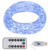 Led String With 150 Leds Blue 1197"