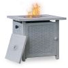 Trustmade 28Ã‚â‚¬Â Slat Top Gas Fire Pit Table