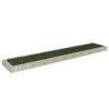 Gabion Raised Bed Galvanized Steel 196.9"X39.4"X7.9"
