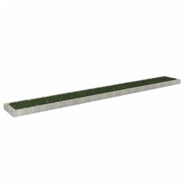 Gabion Raised Bed Galvanized Steel 315"X39.4"X7.9"
