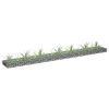 Gabion Raised Bed Galvanized Steel 106.3"X11.8"X3.9"