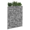 Trapezium Gabion Raised Bed Galvanized Steel 31.5"X7.9"X39.4"