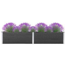 Garden Raised Bed 78.7"X19.7"X21.3" Wpc Gray
