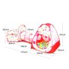 Kids Tent With Tunnel, Ball Pit Play House For Boys Girls, Babies And Toddlers Indoor& Outdoor Rt