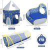 3 In 1 Rocket Ship Play Tent - Indoor/Outdoor Playhouse Set For Babies,Toddleers  Rt