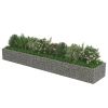 Gabion Raised Bed Galvanised Steel 177.2"X35.4"X19.7"