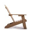 Tale Adirondack Chair Backyard Outdoor Furniture Painted Seating With Cup Holder Plastic Wood For Lawn Patio Deck Garden Porch Lawn Furniture Chairs B