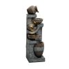 42.5Inches Garden Water Fountain For Home Garden Decor