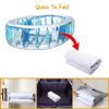 90Ãƒâ€”60Ãƒâ€”20In Inflatable Swimming Pool Blow Up Family Pool For Kids Foldable Swim Ball Pool Center