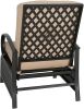 Outdoor Reclining Lounge Chair Automatic Adjustable Patio Lounge Sofa With Comfortable Cushion