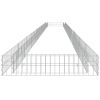 Gabion Raised Bed Galvanized Steel 393.7"X39.4"X7.9"