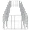 Gabion Raised Bed Galvanised Steel 177.2"X35.4"X19.7"