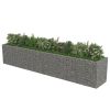 Gabion Raised Bed Galvanised Steel 212.6"X35.4"X39.4"