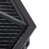 U-Style Outdoor Steel Wood Burning Fire Pit With Spark Screen And Poker For Camping Patio Backyard Garden (Hexagonal Shaped) Yf