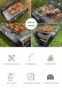 Charcoal Grill Collapsible&Nbsp;And Portable Handle Design Bbq Grill For Outdoor Bbq