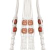 5 Packs Macrame Plant Hangers With 5 Hooks, Different Tiers, Handmade Cotton Rope Hanging Planters Set Flower Pots Holder Stand, For Indoor Outdoor Bo