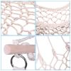 Free Shipping 2Pcs Indoor Outdoor Garden Cotton Hanging Rope Air/Sky Chair Swing Beige Hammocks  Yj