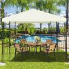 10' X 10' Patio Gazebo Canopy Tent Garden Shelter