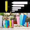 100 Pcs I-Type Plant Labels Plastic Nursery Garden Plant Tags Pot Plant Markers, Medium Size Yellow