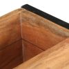Planter 23.6"X7.9"X 26.8" Solid Acacia Wood