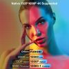 Projector With Wifi And Bluetooth, 5G Wifi Projector 4K Supported Native 1080P Full Hd, Fudoni 10000L Portable Projector, 50% Zoom 300" Display Outdoo