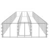 Gabion Raised Bed Galvanized Steel 106.3"X11.8"X3.9"