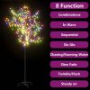 Christmas Tree 200 Leds Colorful Light Cherry Blossom 70.9"