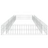 Gabion Raised Bed Galvanized Steel 118.1"X39.4"X7.9"