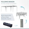 10' X 20' Outdoor Pop Up Canopy Gazebo Tent