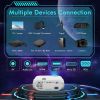 Vidoka Native 1080P Wifi Projector, 8000L Full Hd Video Projector For Home & Outdoor Use, 300" Display & Zoom Movie Projector With Hifi Stereo, Sleep