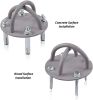 Heavy Duty Trapeze Ceiling Anchor - Trapeze Mount Bracket For Suspension Straps, Yoga Swings, Hammock, Boxing Punching Bags