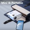Mini Projector, Native 1080P Full Hd 9000L Sopyou Movie Outdoor Projector 4K Supported With 360Ã‚Â° Tripod, Video Mini Portable Projector For Hdmi, Usb,